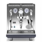 ECM Synchronika II w/ Flow Control | Dual Boiler E61 | Clive Coffee Stainless Steel with Walnut FC