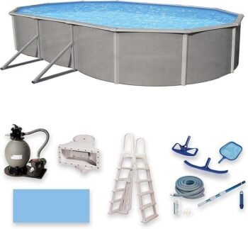 Easten Above Ground Pool Kit 52" Oval