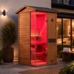 Solid Outdoor Steam Sauna - 2 Person | Model 702VS