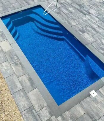 Garden Adult Large Size Professional Fiberglass Swimming Pool in Ground 15'x62 Big Deep Swimming