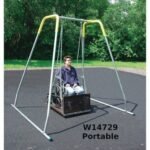 ADA Accessible Single Swing, Set and/or Platform, Portable / Frame and Platform