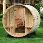 Almost Heaven Audra 4 Person Canopy Barrel Sauna