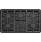 GE 36″ Built-in Gas Cooktops JGP3036DLBB