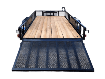6 X 16 Carry-On Tandem Utility 7K Pipe Top Trailer